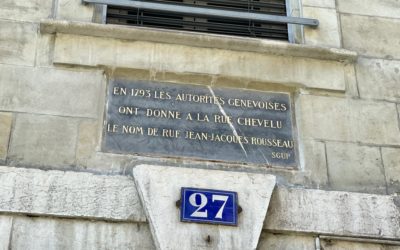 Grâce à la SGUP, Rousseau retrouve sa plaque à Saint-Gervais